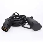 Kabel 7 polni / vtikač - vtičnica / 5m