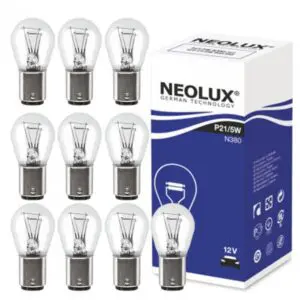 Žarnice P21/5W 12V NEOLUX, Bay15d - N380, 10 kos