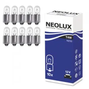 Žarnice T4W 12V NEOLUX, Ba9S - N233, 10 kos
