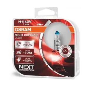 Žarnice H1 OSRAM Night Breaker Laser (Next generation)