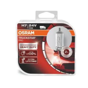Žarnice OSRAM TRUCKSTAR PRO H7 24V 70W - DUO box