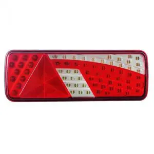 Zadnja luč LED s trikotnikom KMR - desna / kabel