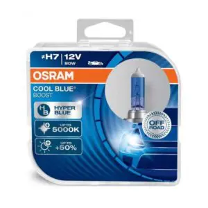 Žarnice H7 OSRAM Cool Blue Boost 12V 80W - DUO pack